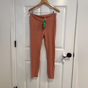 Pact organic cotton ribbed leggings size L